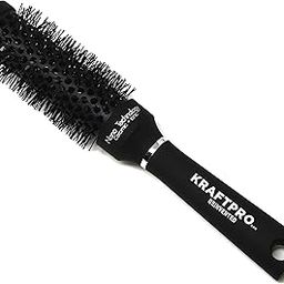 KRAFTPRO 32mm Ceramic & Ionic Tech & Anti-Static, Round Hair brush for Blow Drying, Curling, Straightening, Add Volume & Shine- Styling Tools-48