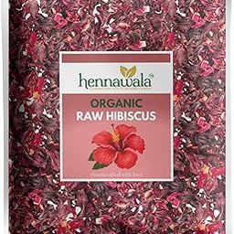 Hennawala 100% Pure & Organic Dried Hibiscus leaves for Hair & Skin Care | Hibiscus Rosa-Sinensis (100g)-image-54