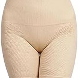 High Waisted Body Shaper Shorts Shaperwear for Girls Women Tummy Control theigh Slimmer Butt Lifter Compression Bodysuit Size 30 to 42 Fits (Beige)-image-77