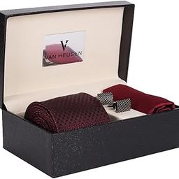 Men Maroon Party Tie and Pocket Square-image-81