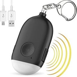 Birud Defence Emergency Alarm in Keychain for Women Safety, 130 dB Loud Emergency Personal Siren Ring with LED Light SOS Safety Alert Device Key Chain for Kids, Elderly(Multicolor)-39