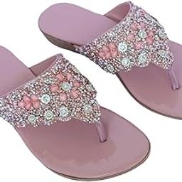 Abuza Women's Synthetic Platform Heel Sandals With Embroidery Desgin Stylish Footwear For Party And Casual Wear-image-92