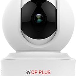 CP PLUS 8 MP Resolution Smart Wi-fi Ai CCTV Camera | 2 Way Talk | Human Body Detection & Motion Tracking Alert | Supports Vehicle & Crossline Detection Powered by Ai | Advanced Night Vision | CP-E81AR-21