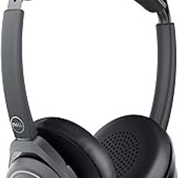 Dell Premier Wireless ANC Headset – WL7022, Control Panel on Headset Includes Call Control, Adjustable Leatherette Headband and Earpads, USB Dongle, Adjustable Boom Mic, Charging Stand - Black-23