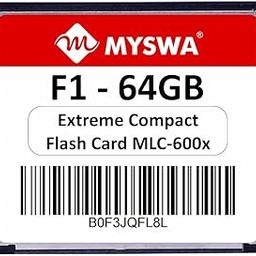 MYSWA F1-CF64GB F1 Extreme Compact Flash 64 GB MLC CF Type 1 Memory Card for CNC Machine, Railways Locomotives, Airplane Cockpits, Camera, Desktop etc-30