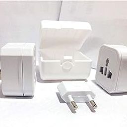 Hi-Plasst Universal Travel Adapter - All-in-One Worldwide Adapter Socket with Carry Case, International Wall Charger & Plug Converter for US, UK, EU, AU, JP, CA - Compact Design for Travel Bag-4