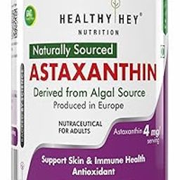 HealthyHey Nutrition Astaxanthin - Naturally Sourced from Algae - Non-Synthetic - Support Healthy Ageing -Pack Of 60 Veg Capsules (60)-16