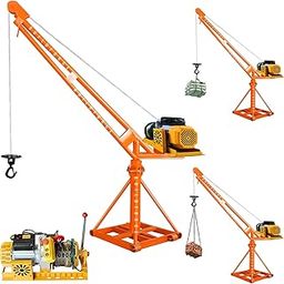 BUILDFORCE Electric Mini Lifting Crane with 4HP Electric Motor |8mm Wire Thickness|50 Meter Length of the Wire and 85kg Frame | Mini Crane Scale 500kg-image-48