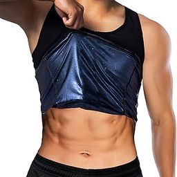 Men's Shapewear Workout for Weight Loss Waist Body Slimming Vest Trainer-image-63