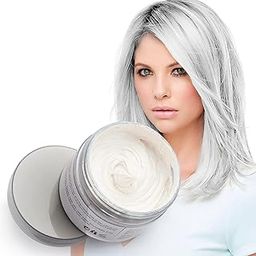 SWAKER Mofajang Temporary Natural Hairstyle Hair Colour Wax, 4.23 oz (White)-51