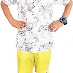 100% Cotton Half Kurta And Solid Shorts 52-image-92