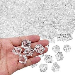 Promote 100 Grams Clear Diamonds Crystals Acrylic Gems Wedding Table Scattering Gemstones Christmas Party Decorations Bridal Shower Vase Fillers-image-76