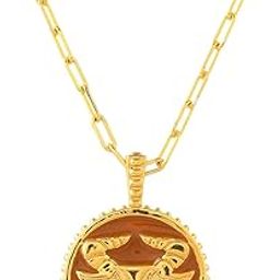 Zodiac Taurus And Evil Eye Reversible Pendant|Zodiac Sign|Everyday Pendant|Gift For Sister|Gift For Her|Pendant For Women-image-18