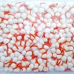 FRENUTRI Raw Cotton Kesar Tip Wicks Round Shape Hand Made Diya Batti Ghee Wick Phool Batti for Puja Long Diya Jyot Rui Batti Deepam Vattulu Pooja Articles Pack of 1-image-62
