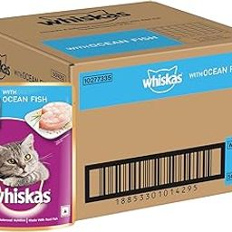 Whiskas Adult (+1 Year) Wet Cat Food, Ocean Fish Flavor, 80 g, Pack of 28 | Complete & Balanced Food for Adult Cats | Pet Food for Hydration of Cats-20