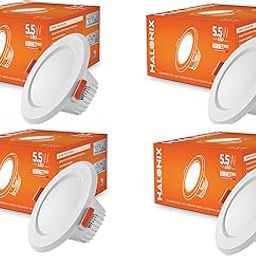 Halonix Kornet 5.5-Watt LED Downlighter (Pack of 4, Cool Day Light)-25