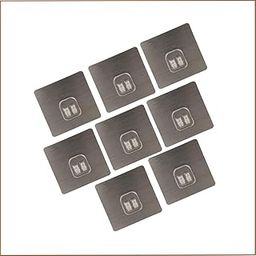 Grafcart Magic Adhesive Stickers for Bathroom Walls, Corner Shelves, Hook Hangers, Pack of 8-image-91