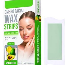 Body Hair Removal Wax Strips, Girls Waxing Kit Facial Hair Remover Wax Paper Sheets Hair Removing Sheets for Face, Legs, Bikini Line, Underarms Safe and Hypoallergenic for All Skin Type Women Wax Strips - 20 Strips-image-58