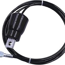 UJEAVETTE® Steel Wire Rope Equipment Adjustable Weight Lifting Fitness for Gym 2.5 Meters-picture-10