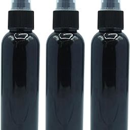 FUTURA MARKET 120ML Empty Bottle for Multi Purpose use for Home/Travel/Beauty/Makeup/Sanitizer (Set of 3 (Black))-picture-11