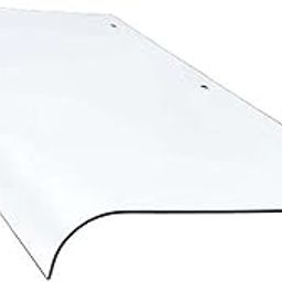 MERISHOPP Window Canopy Rain Snow Protection Porch Awning Door Canopy 40cmx60cm-image-40