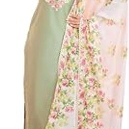 Silk Blend Solid Self Design Embroidered Ethnic Salwar Suit With Dupatta For Women-image-1