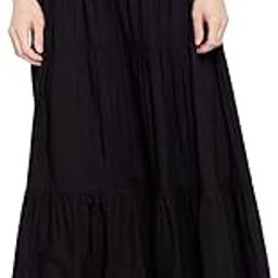 JANVI CREATION'S Women Solid Flared Maxi Skirt-13