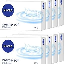 Nivea Creme Soft Soap, 125 gm (2 x Pack of 4)-43