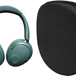 M.G.R.J® Portable Carrying Case Cover for JLab JBuds LUX ANC Smart Active Noise Cancelling Over Ear Wireless Headphones (Hard|EVA|Black)-image-43