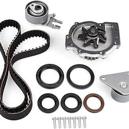 AUCERAMIC Replacement for Timing Belt Kit Water Pump 2001-2011 for Volvo S40 S80 S60 V50 XC70 XC90 2.3L 2.4L 2.5L ENG. Code to 3887615-image-60