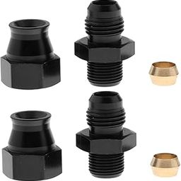 CALANDIS™ 2pcs 6AN AN6 Male to 5/16 8mm Fuel Hose Line Tube Straight Fitting Adapters" | Hoses Lines & Fittings | Fuel Systems | Auto Performance Parts | Performance & Racing Parts-image-39