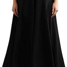 aurelia Women's Casual Black Solid Regular Fit Palazzo-picture-9