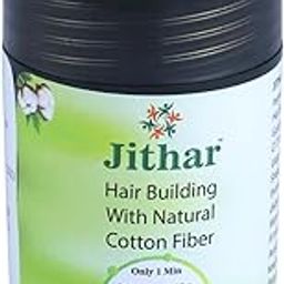 Jithar Women Hair Building With Natural Cotton Fiber - Dark Brown - Pack of 1_ 15 g Hair loss Concealer for Men and Women, Instant Hair Thickener for thinning hair.-image-55