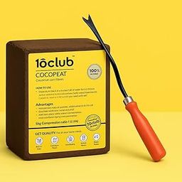 Kraft Seeds by 10CLUB Weeder & 5-Pack Cocopeat 100g - Ultimate Garden Combo for Weed Removal and Nutrient-Rich Soil Conditioning | Rust-Free Khurpi for Garden | Plant Tool for Digging in Garden-image-56