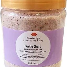 BATH SALT HIMALYAN PINK SALT WITH COFFEE AND ESSENTIAL OIL 250GRAM-image-37