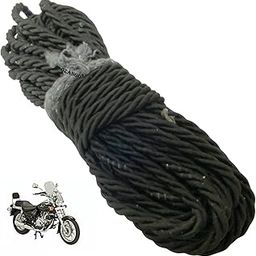 Ozango Bike Black Leg Guard Rope (28 Meter) Powerfull and Heavy Duty Rope Black for Royal Enfield Classic 500-image-58