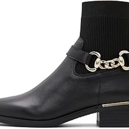Womens Franina001 Black Women Leather Boots Platform-image-79