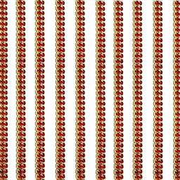 GOELX Stone Chain All Super Bright Glittering Different Colors for Jewelry Making/Crafts - Red-image-15