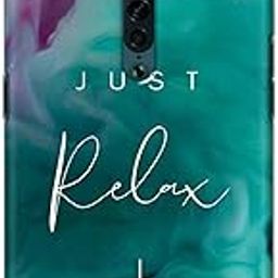 NDCOM for Oppo Reno2 Back Cover Abstract Water Ink Just Relax Printed Hard Case-16