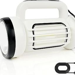 AMPLIN Camping Lantern, LED Camping Lights, Portable Outdoor Lights with Rechargeable Flashlights, 3 Light Modes for Power Outages, Emergency, Hiking, White-32