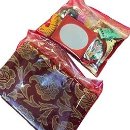 varalakshmi Pooja sumangali Set Complete Set with 11 Items | Blouse kajal Bindi Mehendi Bangles kumkum haldi/pasupu/manjal thali Comb Mirror nombuser Set-1