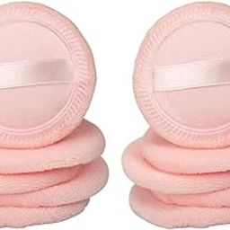 Enakshi® 10Pcs Cotton Makeup Powder Puff with Strap Blush Powder Blending Puff Orange|Health & Beauty | Makeup | Makeup Tools & Accessories | Sponges Applicators & Cotton-image-38