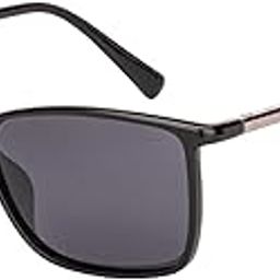 Polarized and 100% UV Protected | Branded and Stylish Sunglasses | Black Full Rim Square | For Men & Women | Large | VC S18713-image-89