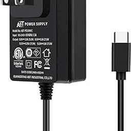 GeeekPi 27W Power Supply for Raspberry Pi 5, USB C Power Supply for Raspberry Pi 5 4GB/8GB-5