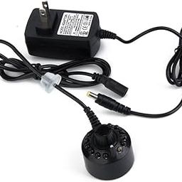 Generic Imported 12-Led Lamps Mist Maker Fog Machine Atomizer Fogger Water Fountain Us Plug-11
