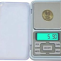 IONIX Jewellery Scale | Weight Scale | Digital Weight Machine | weight machine for gold | Electronic weighing machines for Jewellery 0.01G to 200G Small Weight Machine for Shop - Silver-15