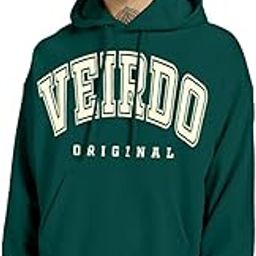 Fleece Oversized Baggy Fit Hooded Sweatshirt Drop Shoulder Typographic Logo Printed Full Sleeve Hoodie for Men (Avaiable in Colors: Copper Tan, Rust & Red)-image-2