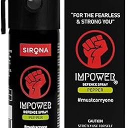 IMPOWER Self Defence Pepper Spray Green Chilli for Woman Safety - 55 ML (Pack of 1)-image-13