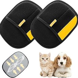Atsy Pet Hair Removal Glove for Cats & Dogs,Electrostatic Pet Hair Removal Gloves,Reusable Pet Hair Removal Tool,Cat Grooming Gloves for Hair Removal for Couch, Furniture, Carpet, Curtain(2PCS)-image-45