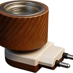KALIAT Sheesham Wooden Electric Kapoor Dani | Premium Camphor Diffuser for Puja, Aromatherapy & Natural Air Purification | Electric Kapur Burner for Mandir & Home Use-image-6